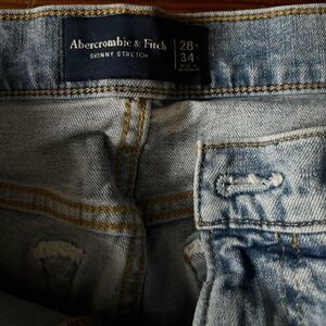 Abercrombie & Fitch Blue Skinny Jeans Classic Style
